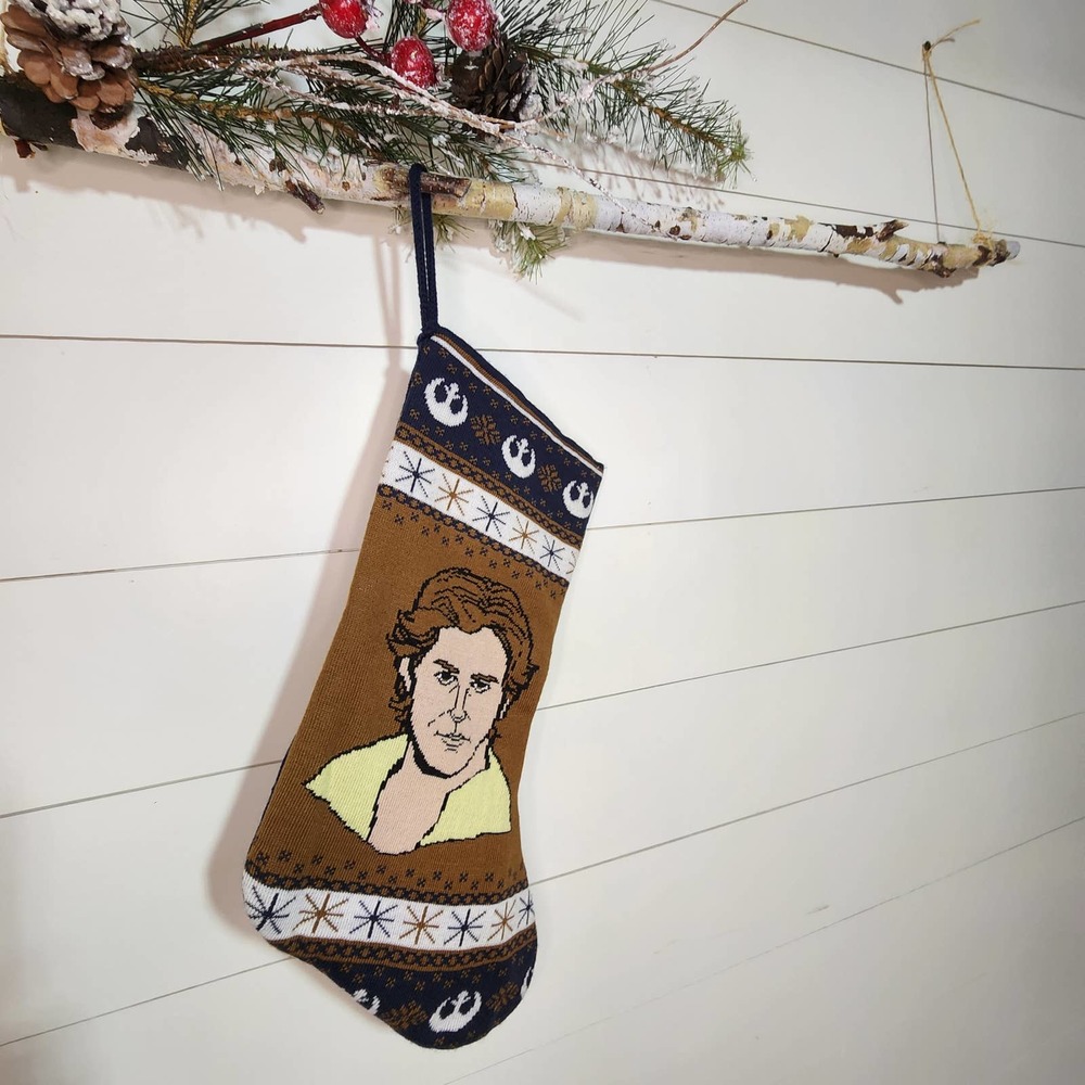 Star Wars Luke Skywalker  Christmas Knitted Stocking 18"
